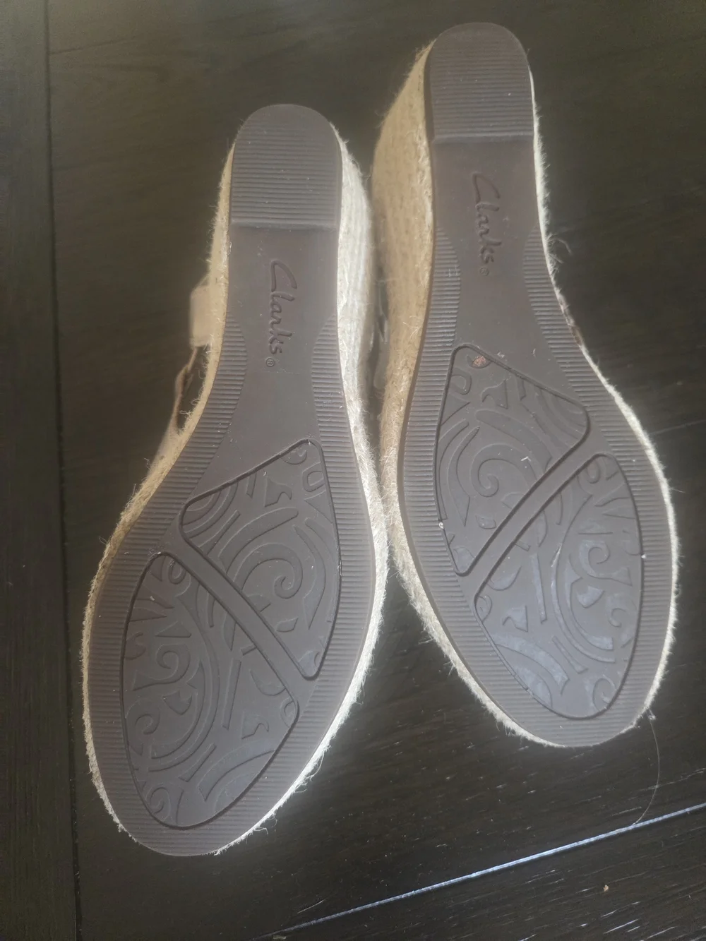 Clarks comfortable gold